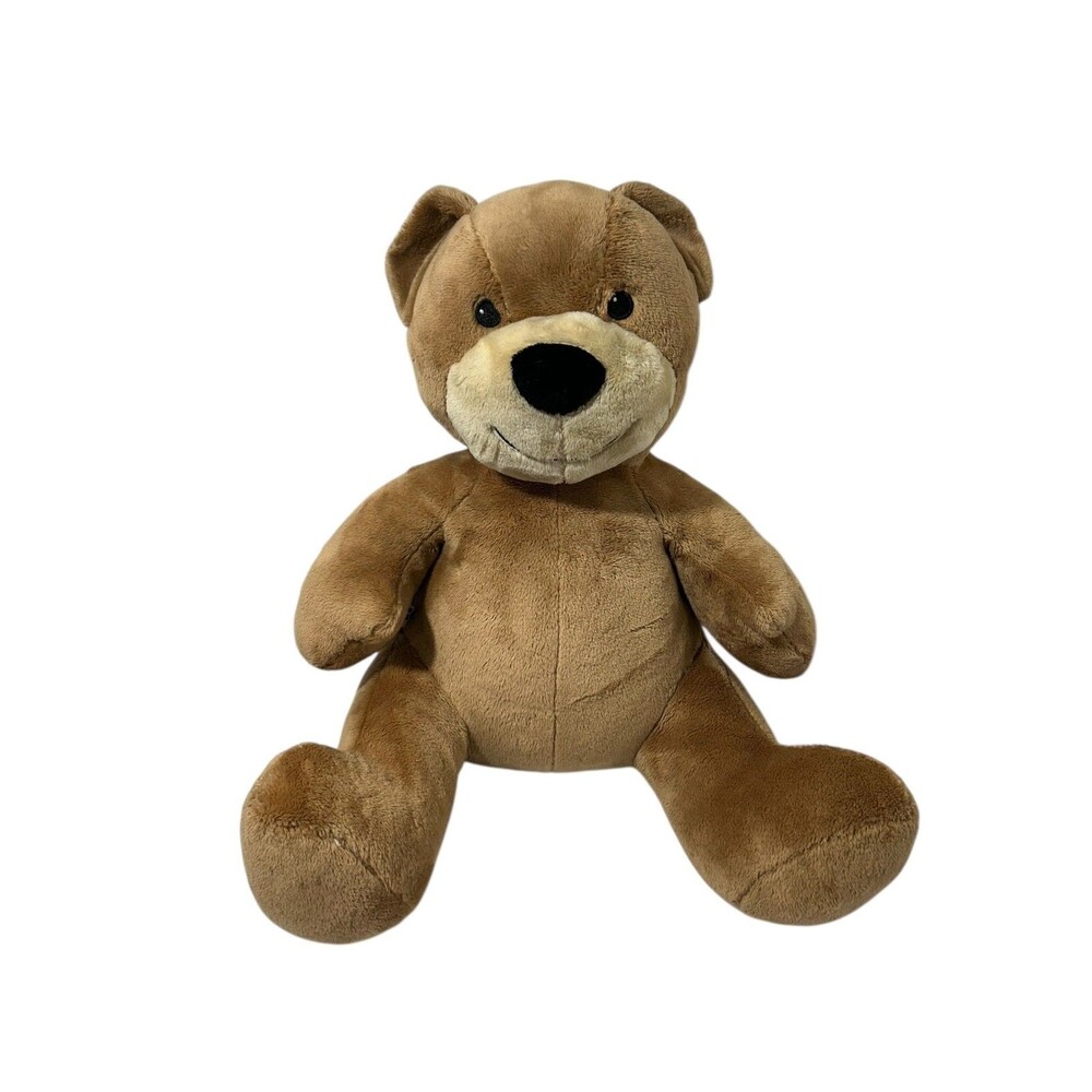 Build-a-Bear Velvet Hugs Plush Brown Tan Teddy Asthma Allergy Safe BAB Workshop